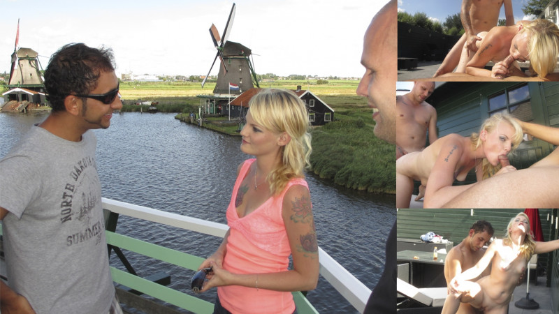 Film Engelse toerist opgepikt in Zaanse Schans