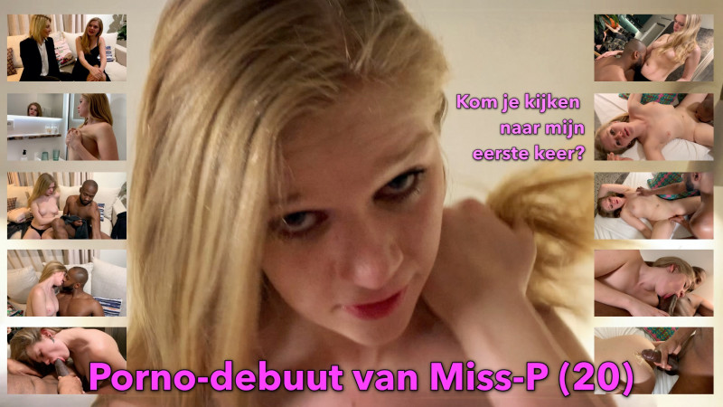 Film Kijk je mee met Miss-P? Het is haar eerste keer!