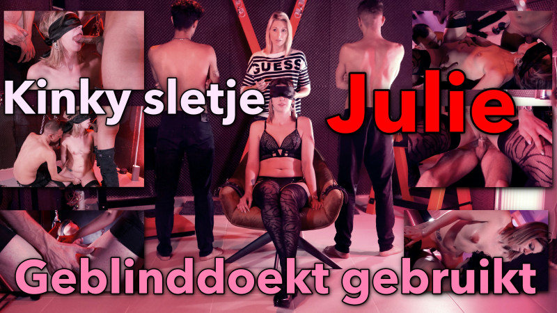 Film Kinky sletje Julie geblinddoekt gebruikt