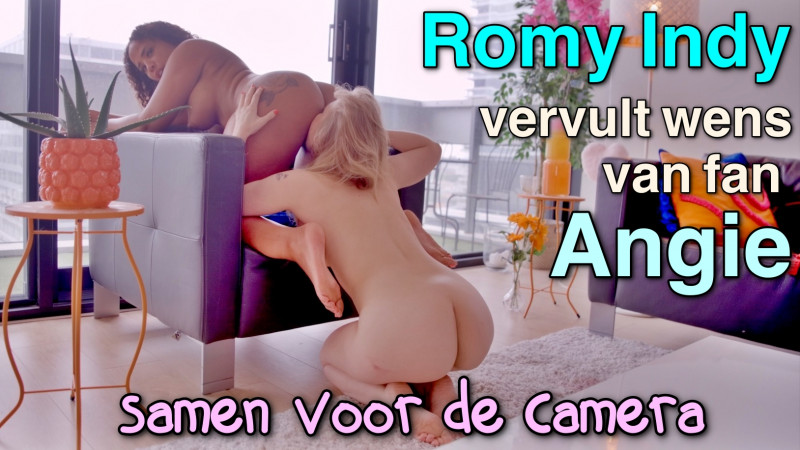 Film Romy Indy maakt geile wens van Angie Blue waar